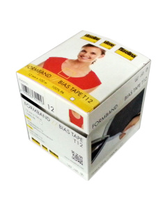 Vlieseline Vormband schuingeweven versteviging 12mm wit - Meter
