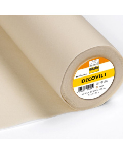 Vlieseline Decovil lederachtige tussenvoering 240 gram/m² 90cm strijkbaar - Meter